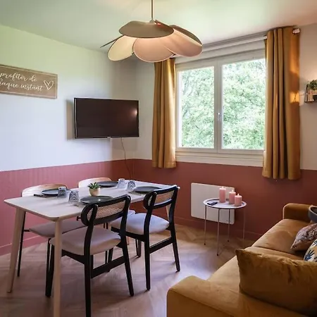 Apartmán Familial 6 Personnes Au Coeur De La Nature - Lit King Size - Vue Sur Etang A 10mn Du Touquet